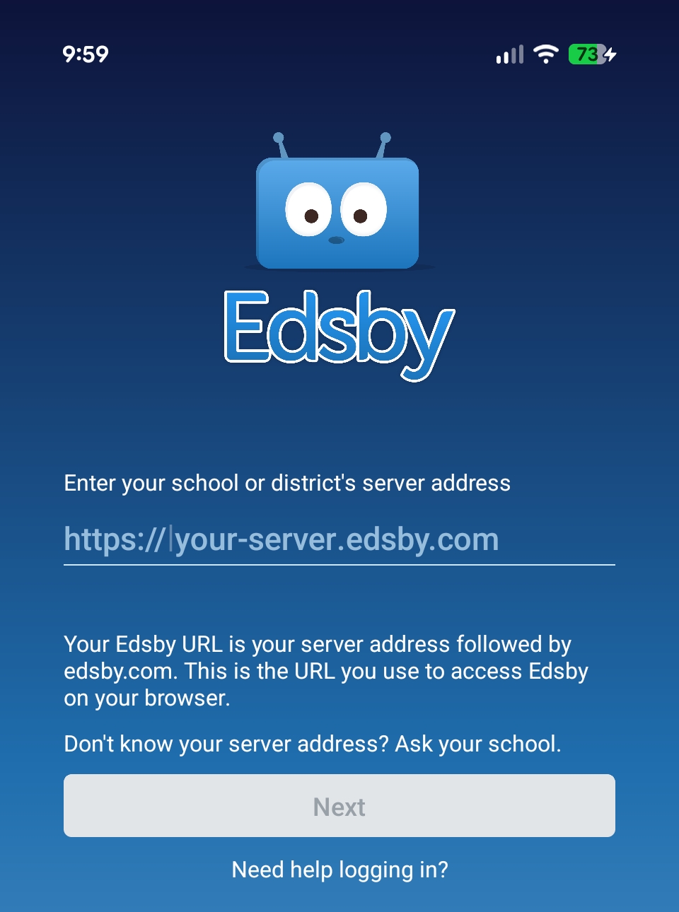 Edsby Server Address APP